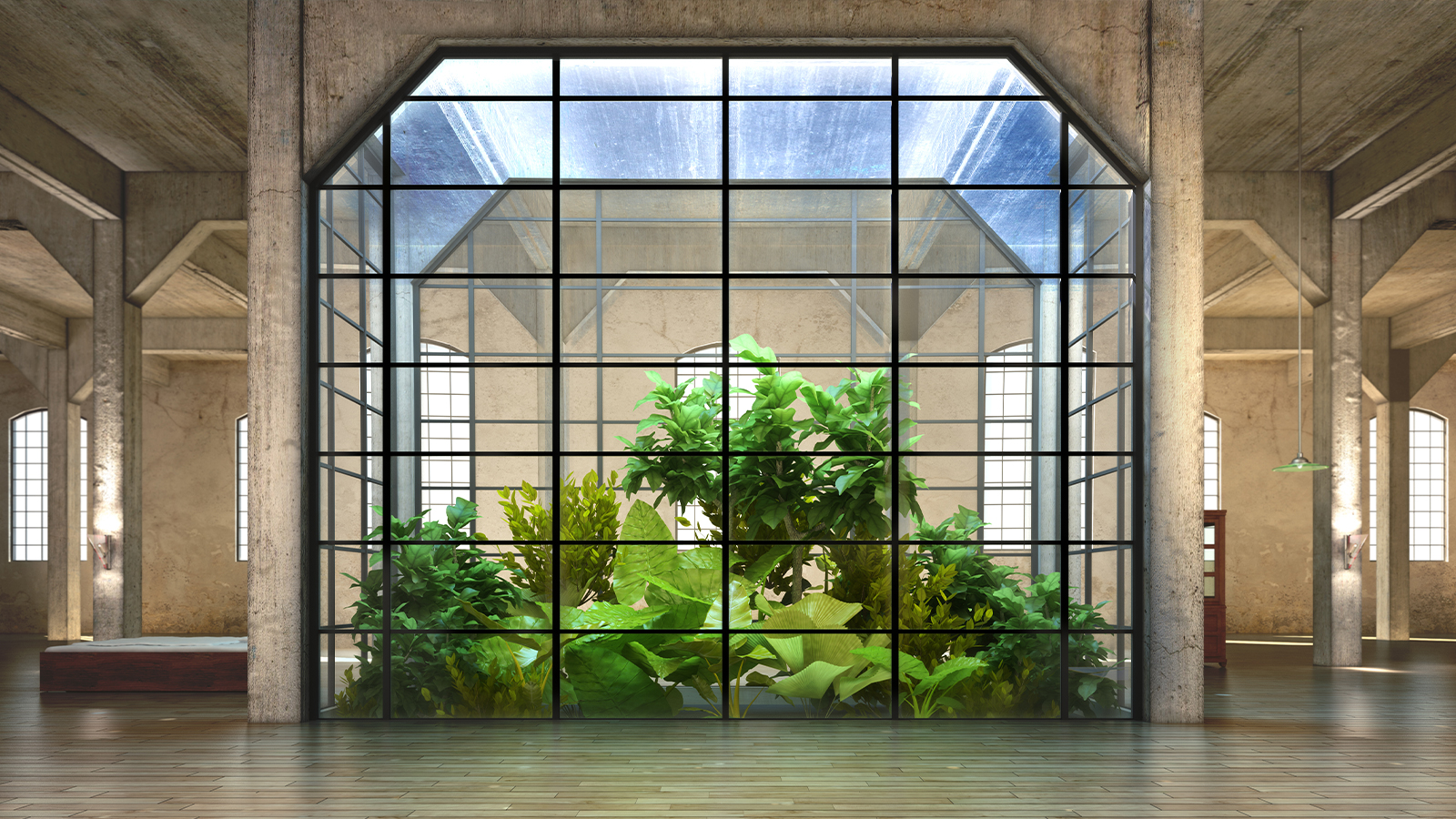 Urban real estate facade